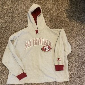 Starter 49ers hoodie